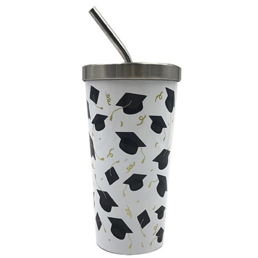 Dashing Stainless Steel Graduation Tumbler